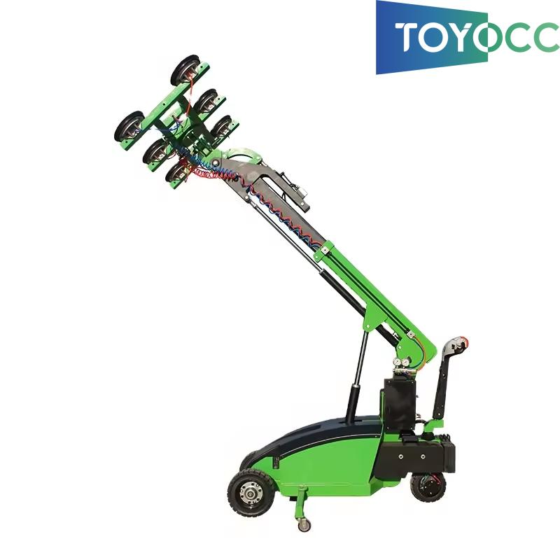 Compact Glass Robot for Heavier Lifting Capacity Manipulator Used in Transportation Handling and Installation of Glass Windows and Curtain Walls