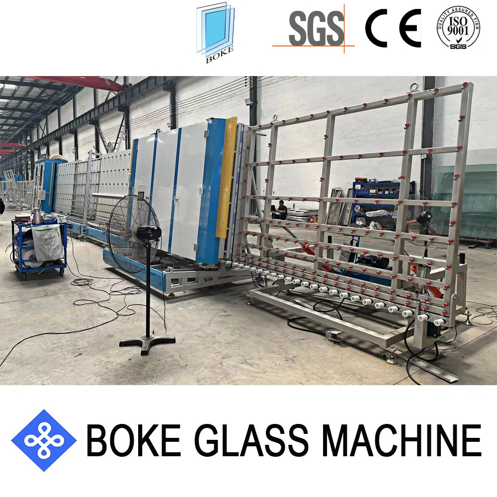 Boke Insulating Glass Production Machinery with Inert Gas Filling on Line Igu Double Glazing Glass Curtain Wall Glass Making