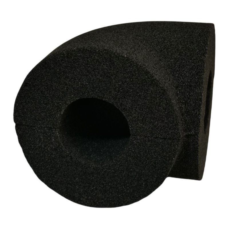 Square Prefabricated Thermal Insulation Elbow Pipe Foam Glass Heat Insulation Material