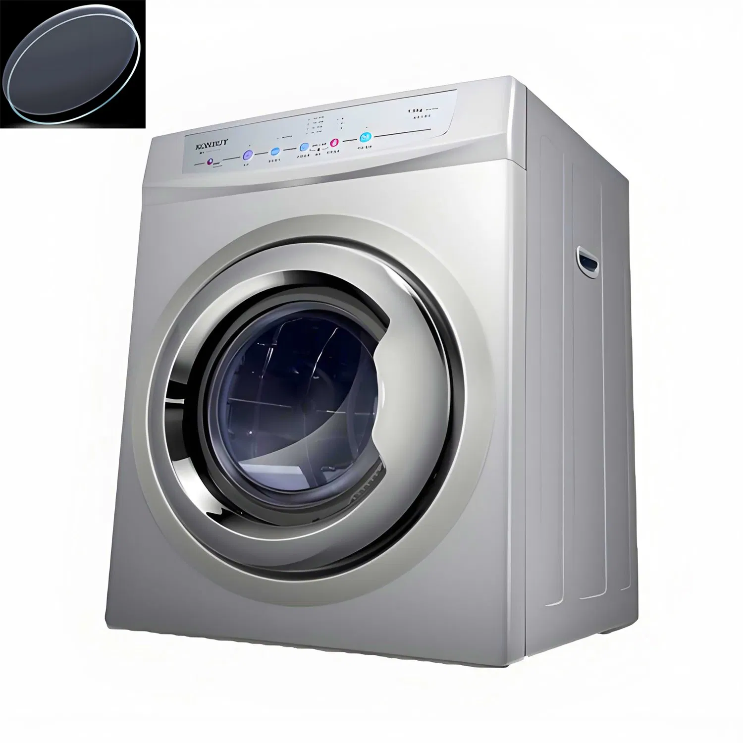 Tempered Glass Cover Panel Glass for Front Loading Washing Machine