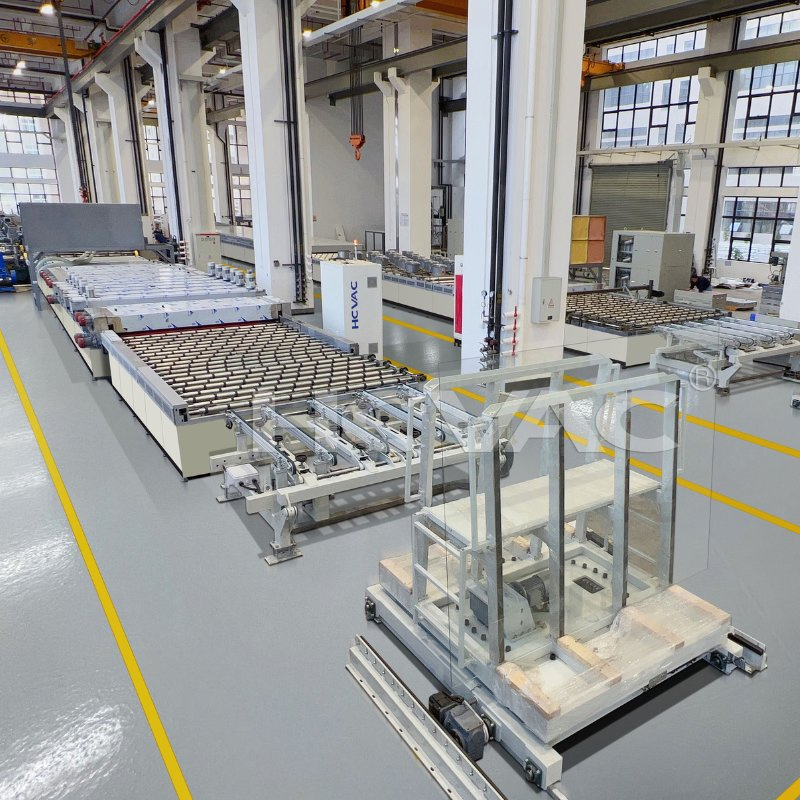 Hcvac Large Size Float Glass/Reflective Glass/Glass Mirror Vacuum Coating Production Line