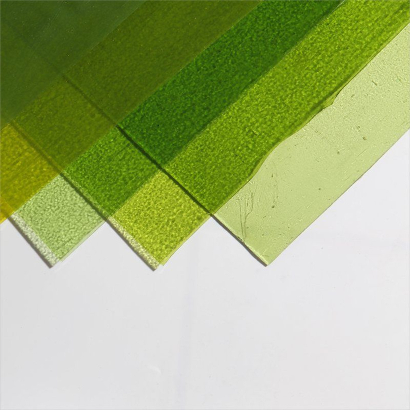 Fusing Glass Decorative Panels Hot Melting Cast Glass for Light