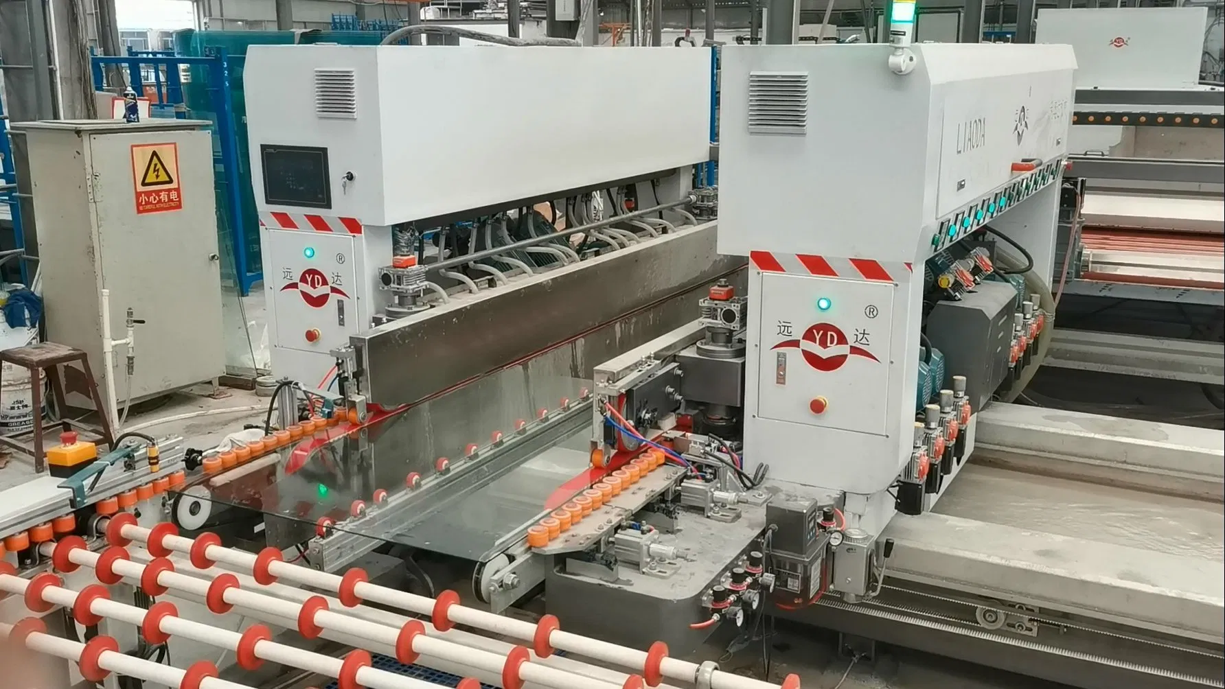 Factory Price Glass Double Edging Machine in Production Line Arrangement
