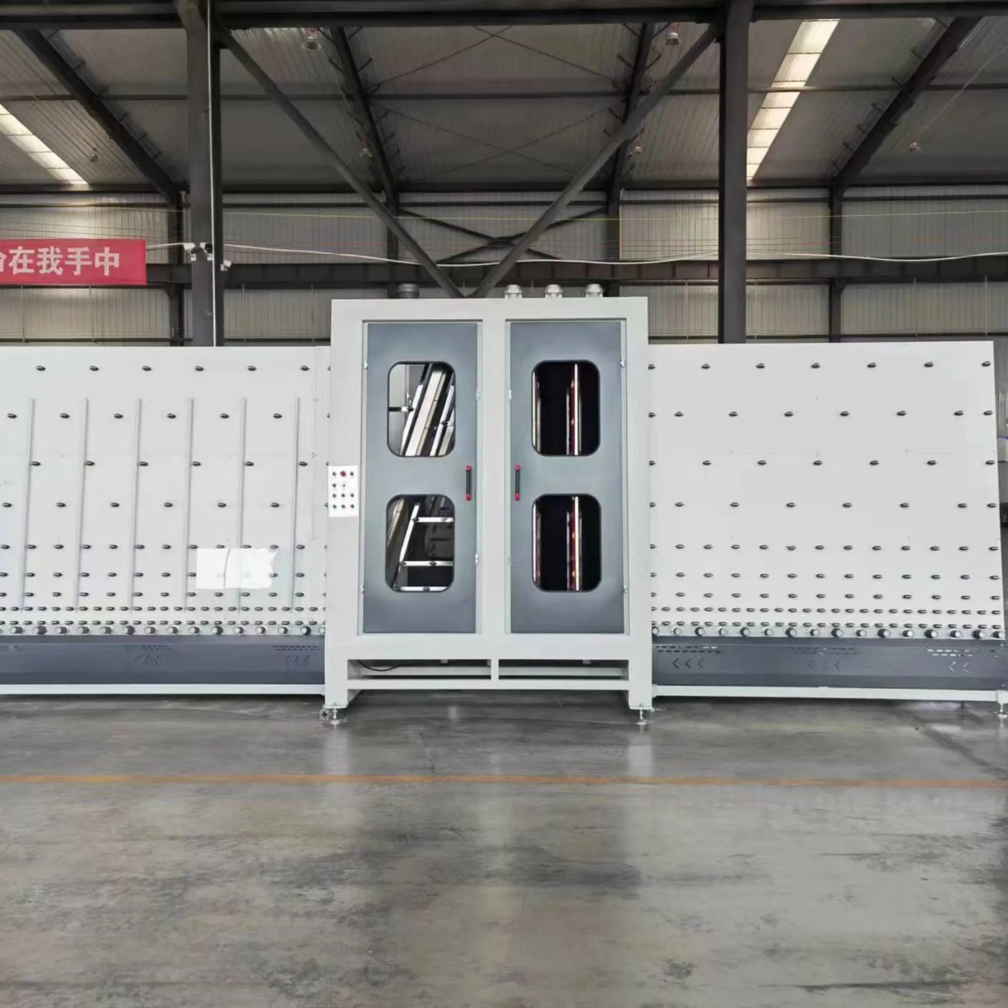 Nisen 2025 Vertical Glass Cleaning Machine for Insulating Glass Processing Hollow Glass Machine Washing and Drying Machine Production Line