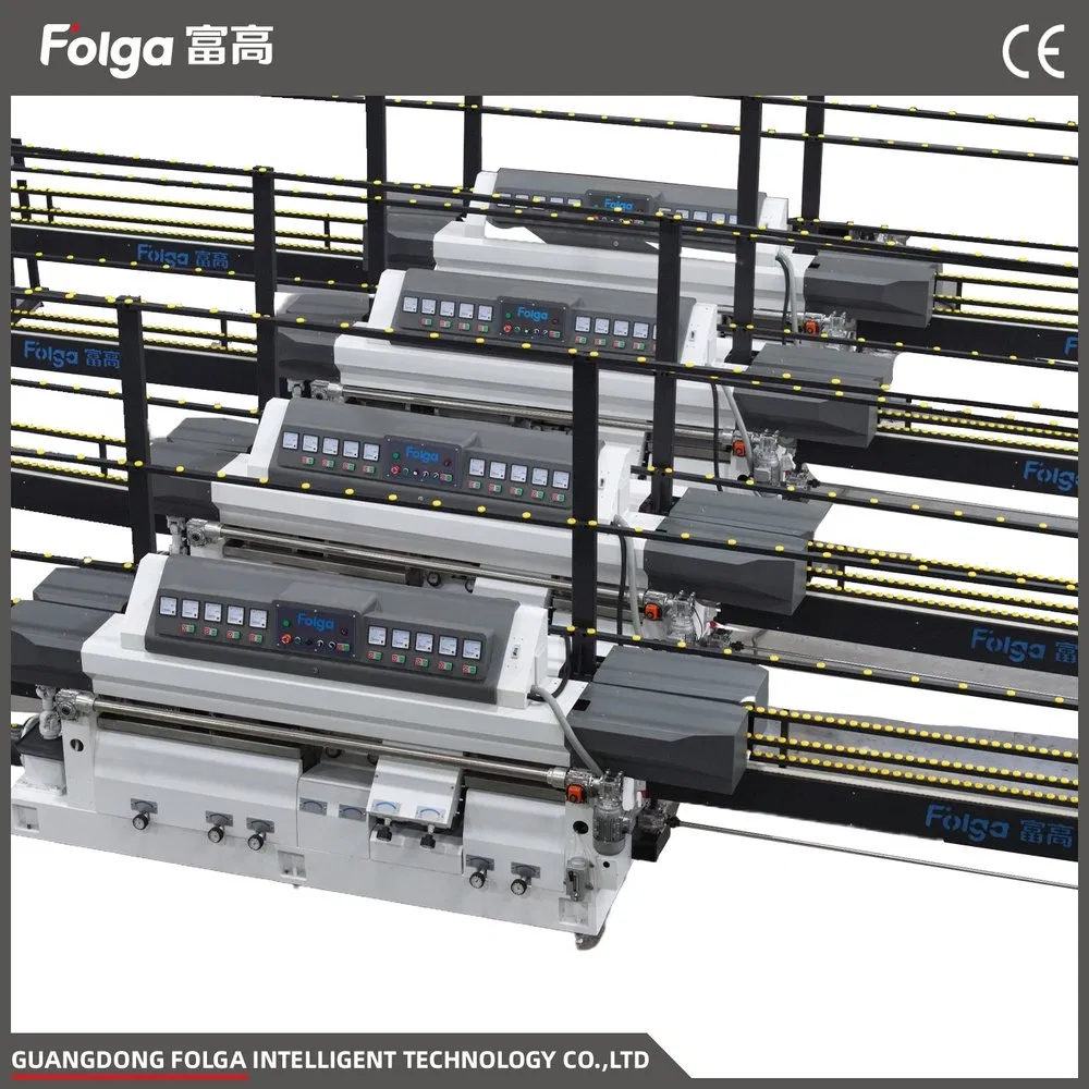 High-Efficiency Low-Maintenance Cost Glass Vertical Straight Edging Machine for Aquarium-Glass Processing