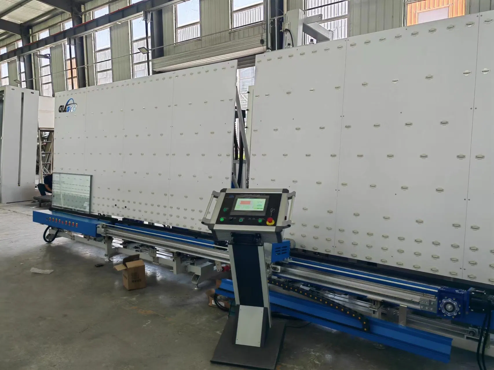 Robotic CNC Automatic Insulating Glass Hot Melt Sealing Robot Machine for Igu Double Glazing Glass Processing