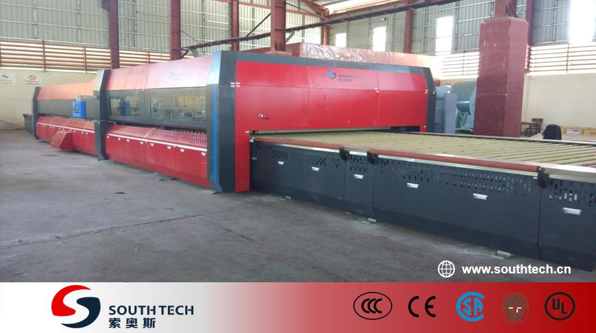 Southtech Flat Glass Tempering Production Line (Small Glass Tempering Furnace)