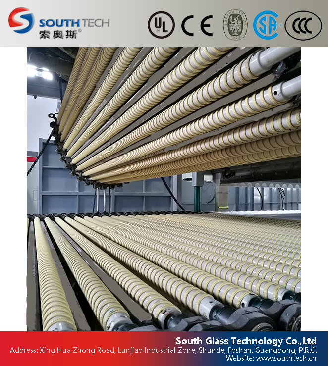 Southtech Cross Curved Bending Toughened Glass Production Line (HWG)