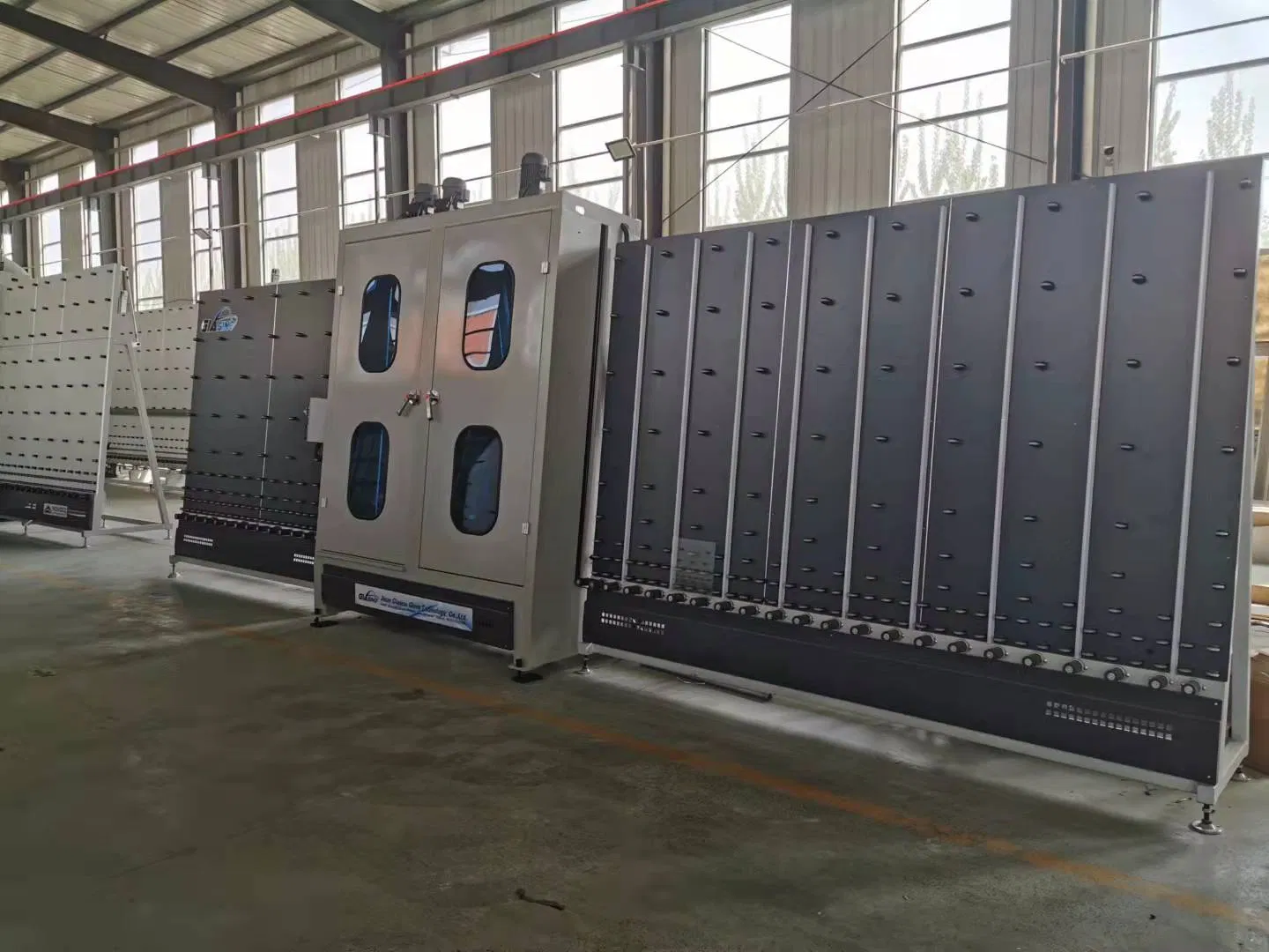 Glasino High Quality Glass Vertical Washer Washing Cleaning Machine for Insulating Glass Window Processing Production Line
