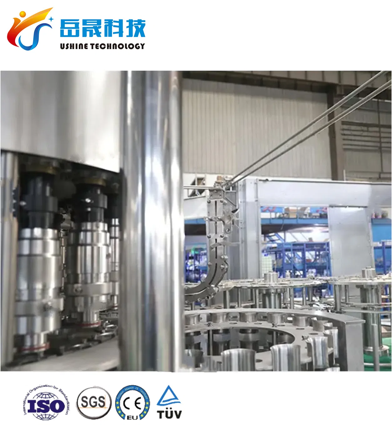 Automatic Glass Bottle Wine Processing Plant Equipment Whisky Vodka Beer Production Line Filling Making Bottling Machine