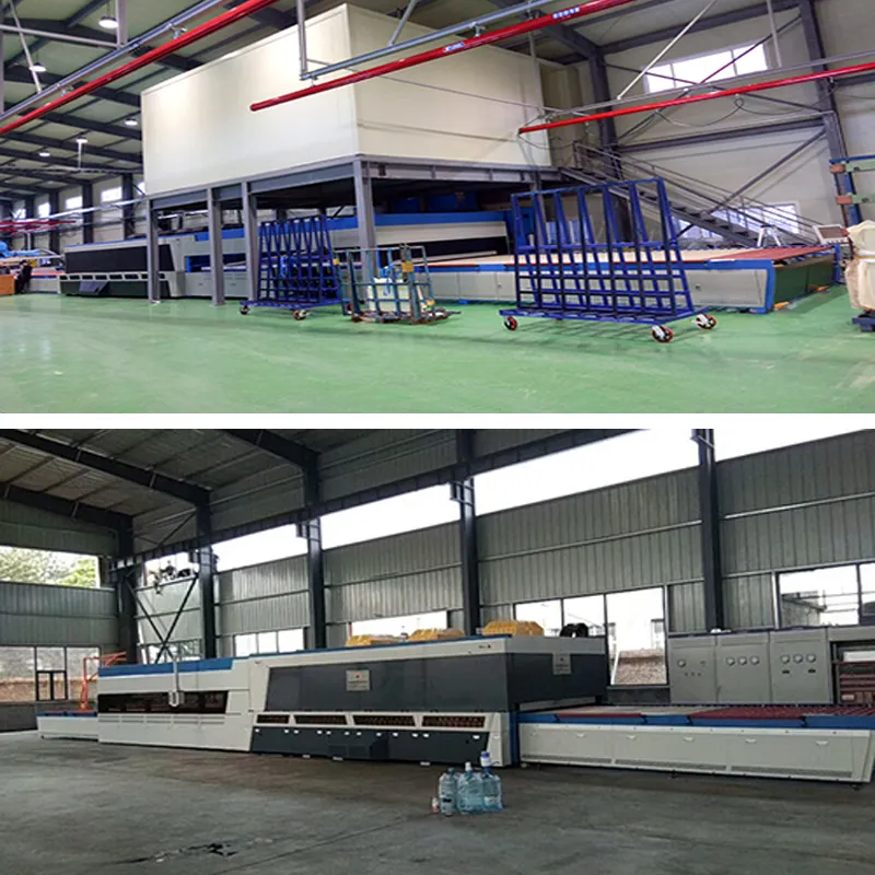 Flat and Bending Glass Tempering Machine