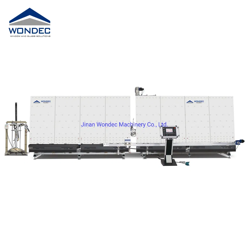 CNC Automatic Insulating Glass Production Line Hot Melt Sealing Robot Machine Double Glazing Glass Processing Coating Silicone Spreading Robotic