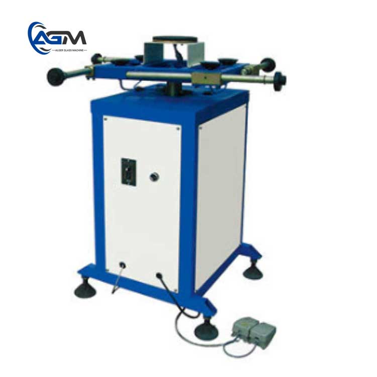 AGM Rotated Sealant Spreading Table Machine Industrial Insulating Glass Machine