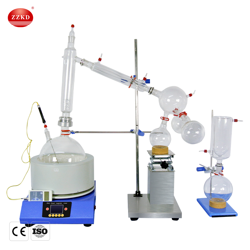 Lab Chemical Sale 10L Short Path Distiller Turnkey Solution System Short Path Distillation Kit