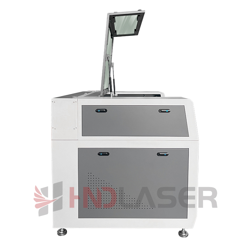 Low Price Nonmetal Flat-Plate Cutting Engraving CO2 Laser Label Marking Machine Hc3020