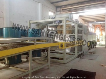 Sanken Glass Auto Rear Windshield Automotive Glass Production Line