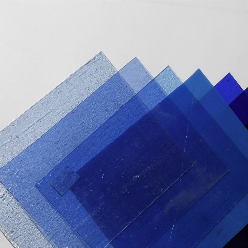 Multi Color 3mm Hot Melt Glass Frit Fusing Glass Sheet for Sales