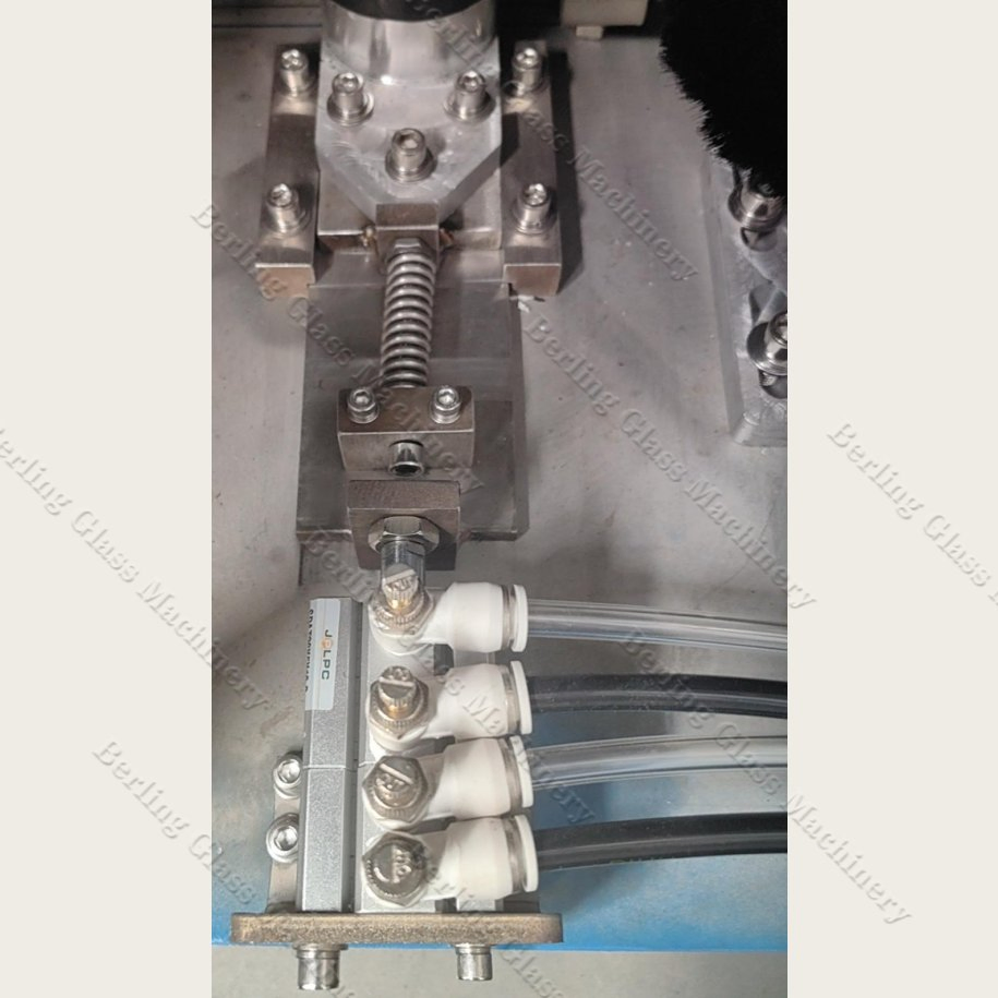 Adjustable CNC Vertical Glass Washing Dying Machine Insulating Glass Production Line