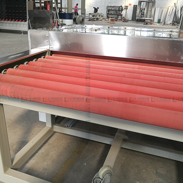 Horizontal Glass Washing Machine for Tempering Furnaces Production Line