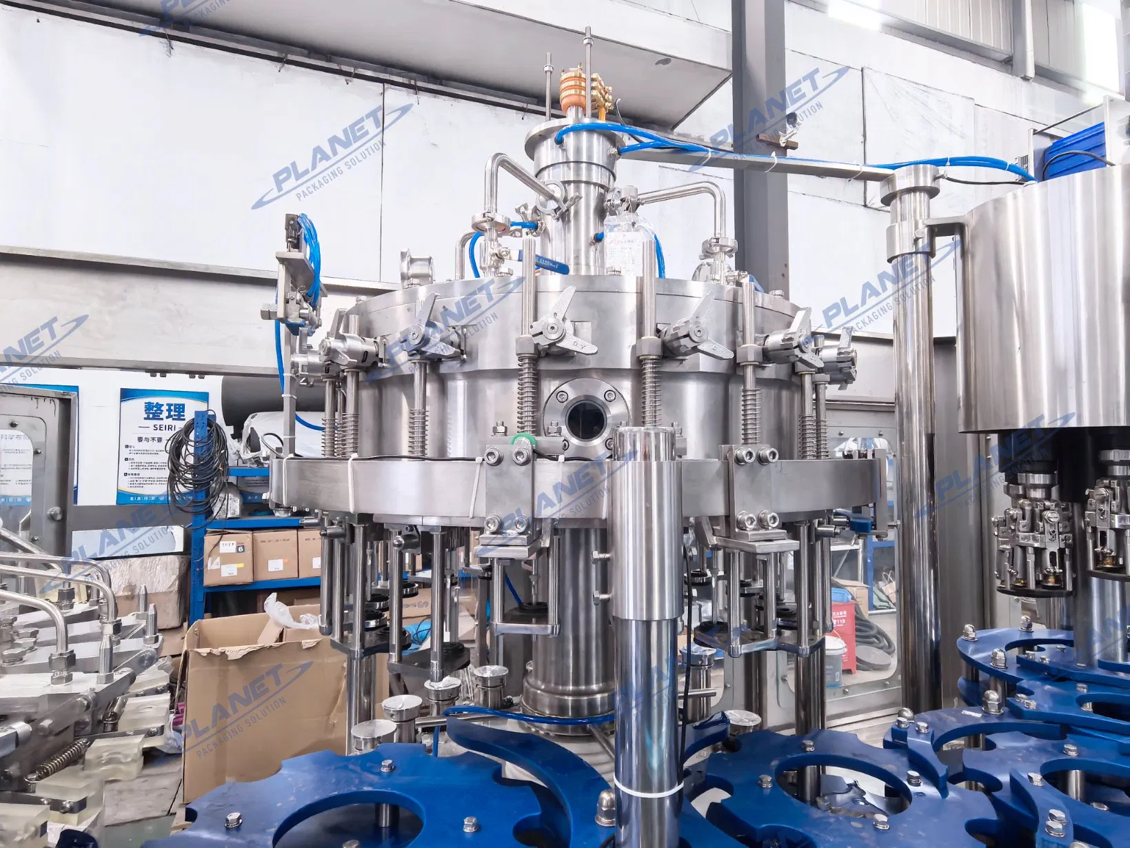 Automatic Glass Bottle Wine Alcoholic Beverage Processing Plant Equipment Carbonated Drinks Beer Sparkling Water Filling Making Bottling Production Line