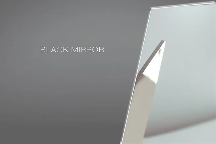 Glass mirror samples