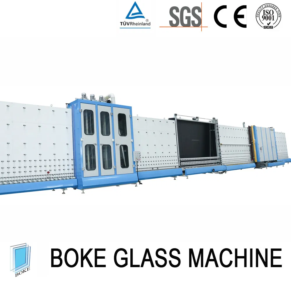 Full Automatic Insulating Glass Production Line with Argon Gas Filling Function Online for Double Glazing Glass Processing Igu Making in Window and Door Glass