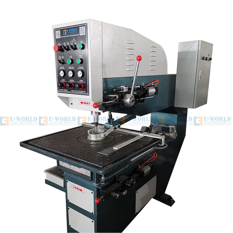 Factory Dedicated Glass Drilling Machine Automatic Horizontal Single Head Glass Hole Drilling Machine