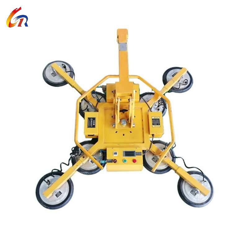 Vacuum Glass Handling Device with Quick Release and Safety Lock