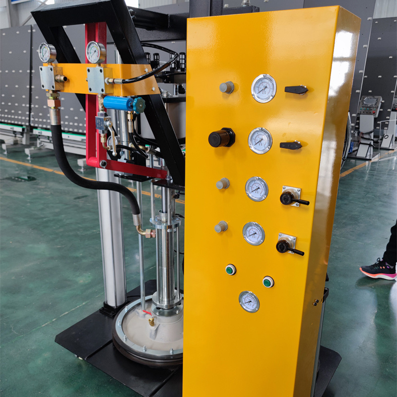 Two-Component Sealant Coating Machine for Double Glazing Glass Two-Component Extruder Machine Simple Operation