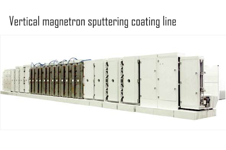 Vertical coating line