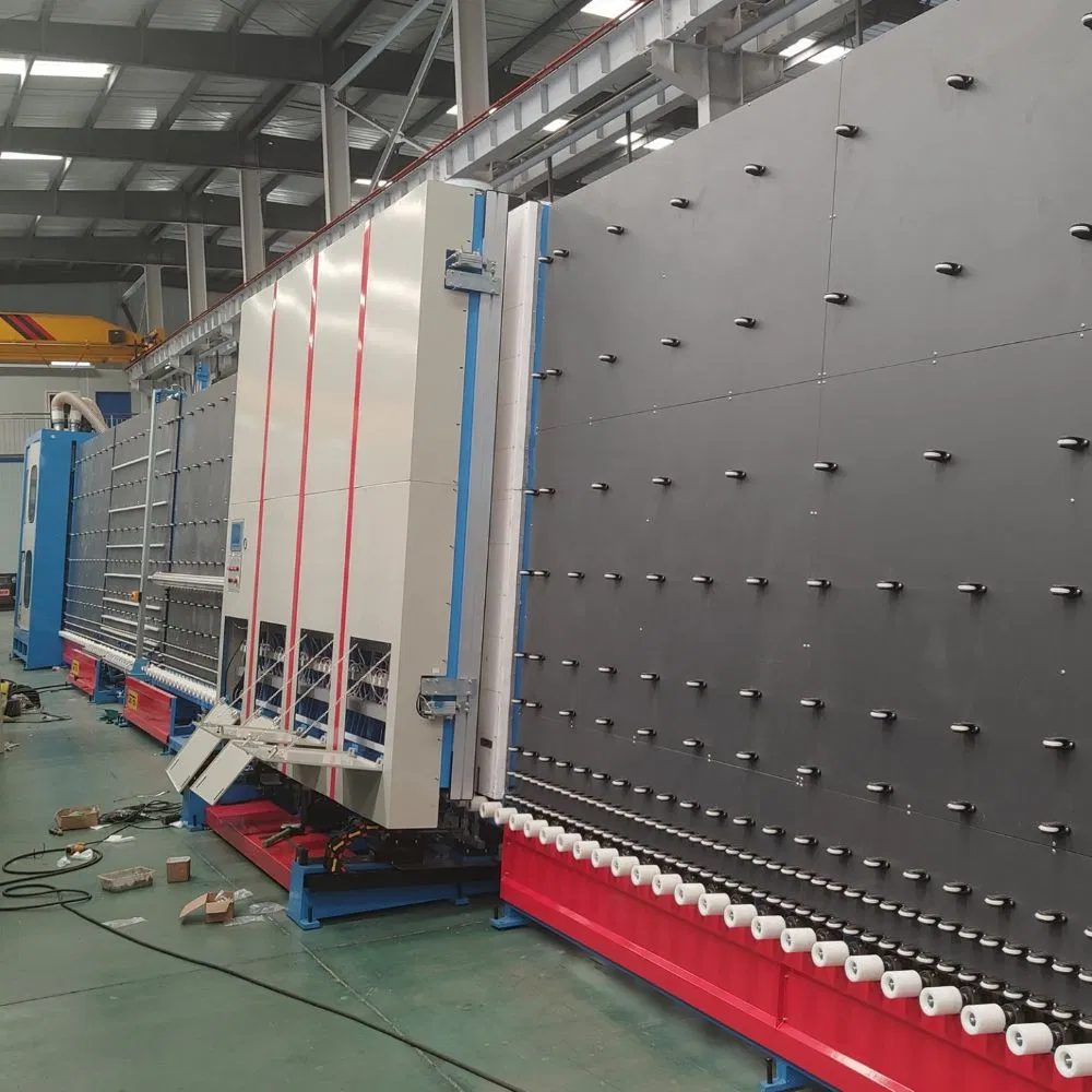 Automatic Insulated Glass Flat Press Production Line Machine with Glass Washing Machine