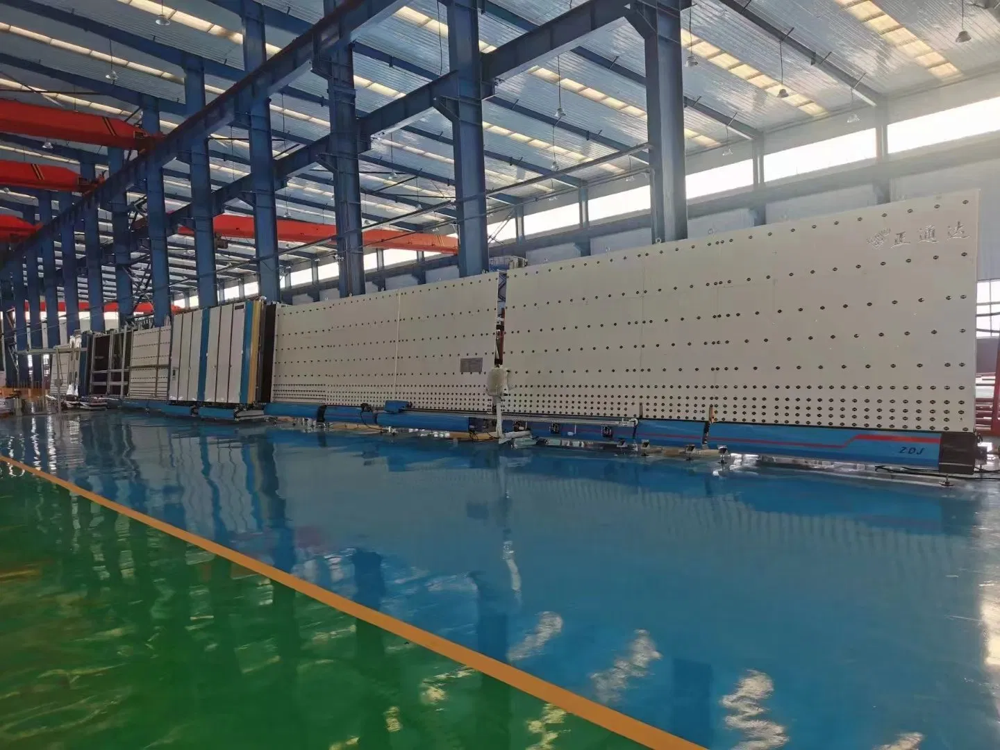 2850mm Height Insulating Glass Production Line with Automatic Argon Gas Filling Ig Machine