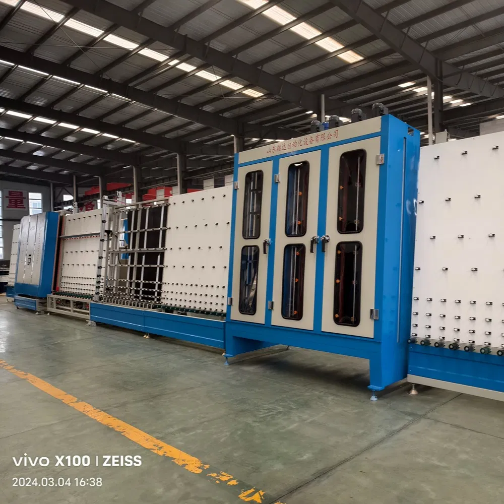 Vertical Automatic Insulating Glass Production Line (Flat-press Robot)