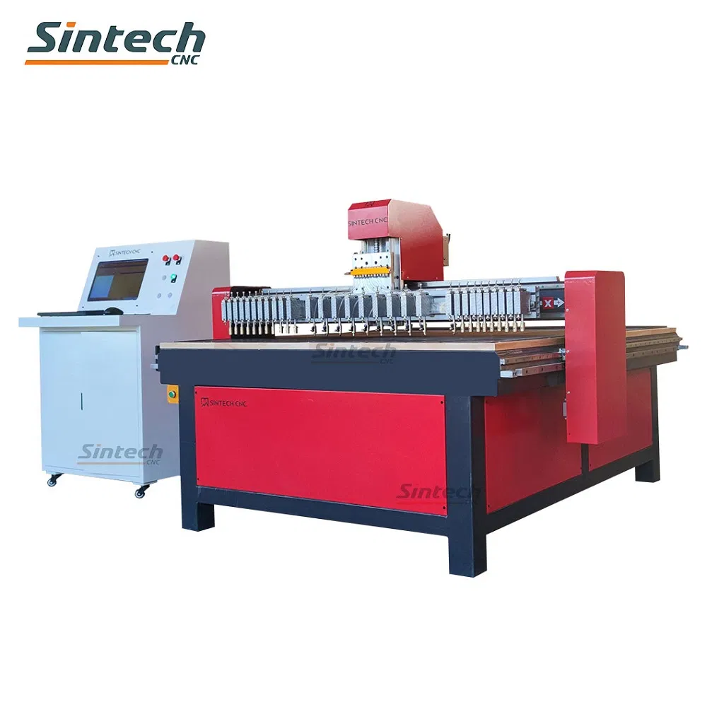 Shaped Glass Multi-Heads CNC Glass Mirror Cutting Machine