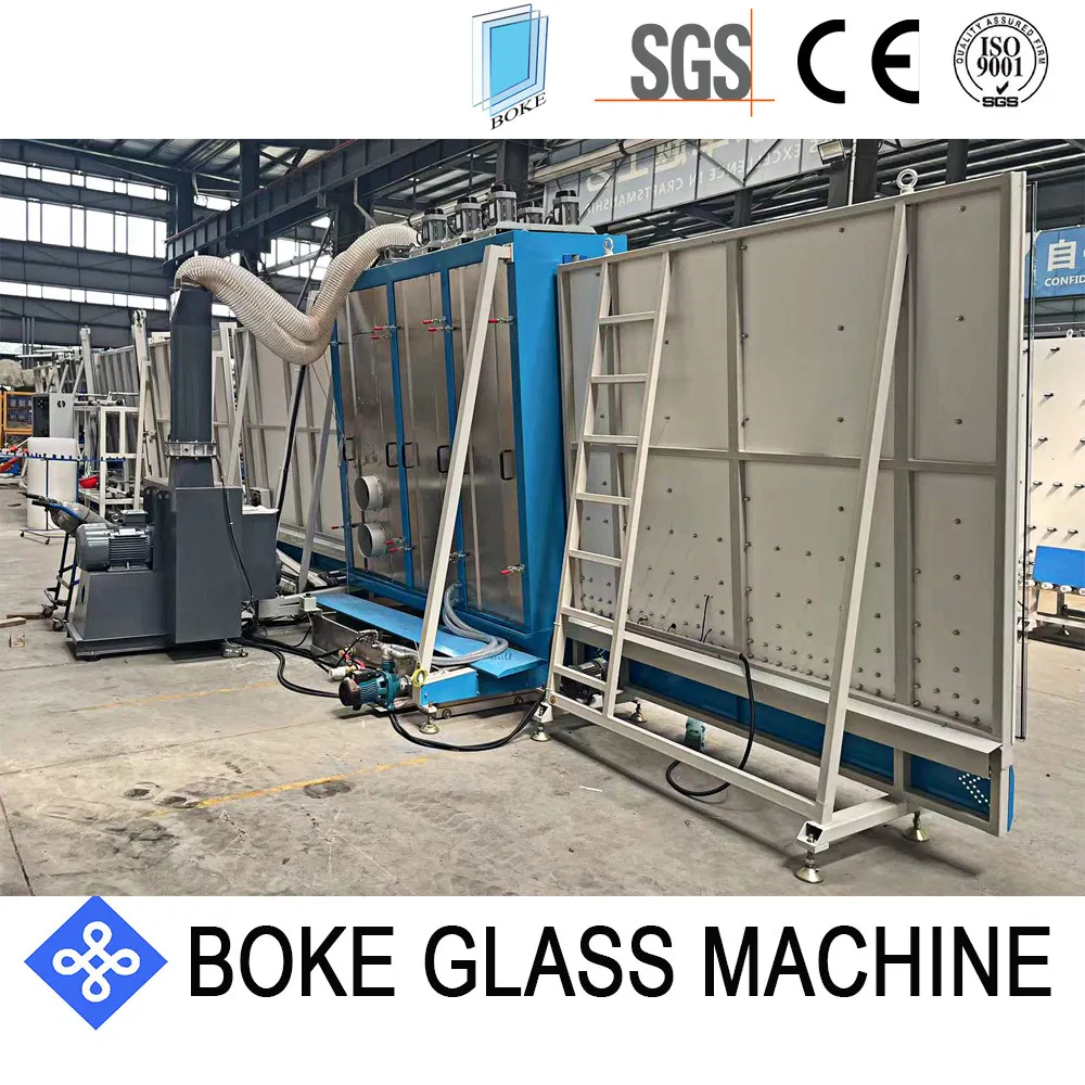 Boke Insulating Glass Production Line Machine with Argon Gas Filling Function on Line Igu Double Glazing Glass Flat Glass Making