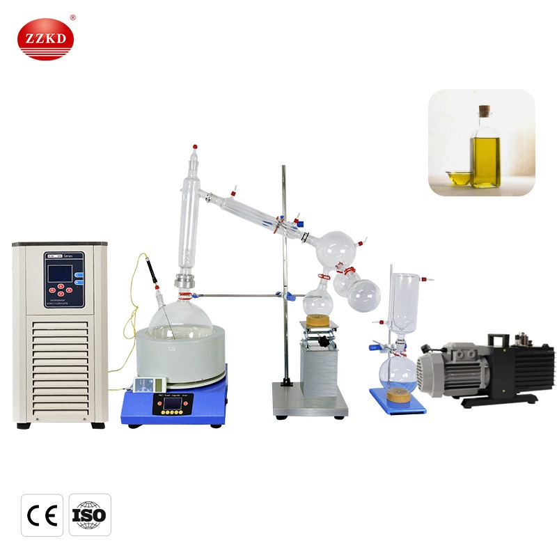 Lab Chemical Sale 10L Short Path Distiller Turnkey Solution System Short Path Distillation Kit