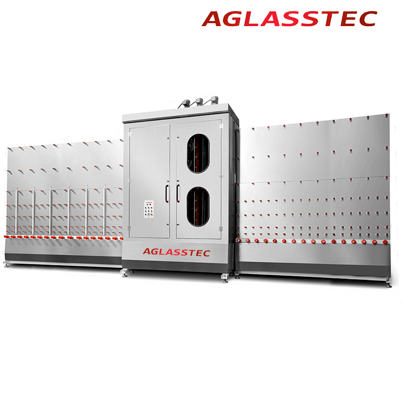 Vertical Glass Washing and Drying Machine for Insulating Window Door Glass, Glazing Glass, Flat Glass Washer