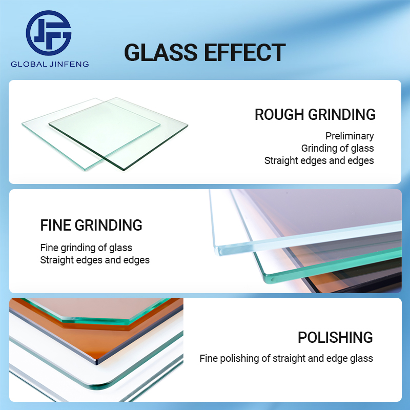 9 Mottors Glass Straight Line Edging Glass Production Grinding and Polishing Machine