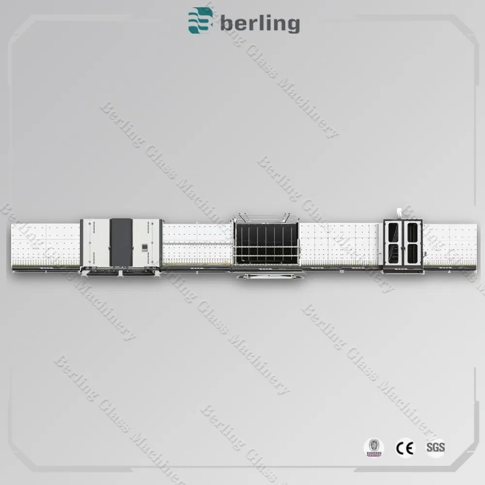 Triple Insulated Glass Processing Machine with Automatic Sealing Robot