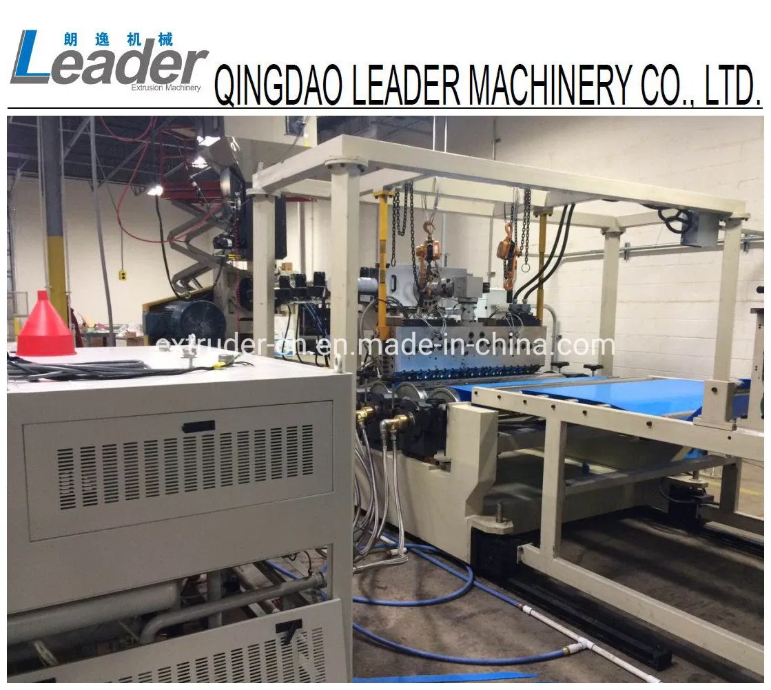 T-Die Head-PP Plastic Stationery Foam Sheet Extruding Line