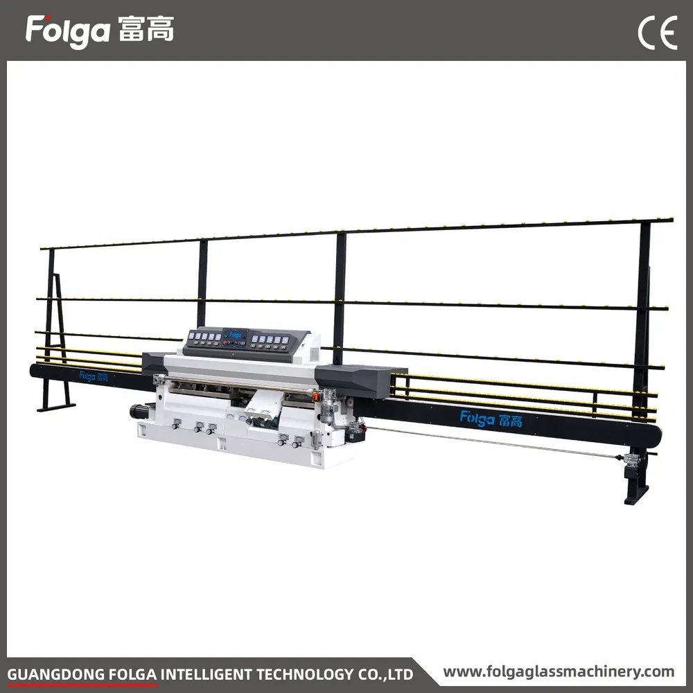 High-Efficiency Low-Maintenance Cost Glass Vertical Straight Edging Machine for Aquarium-Glass Processing