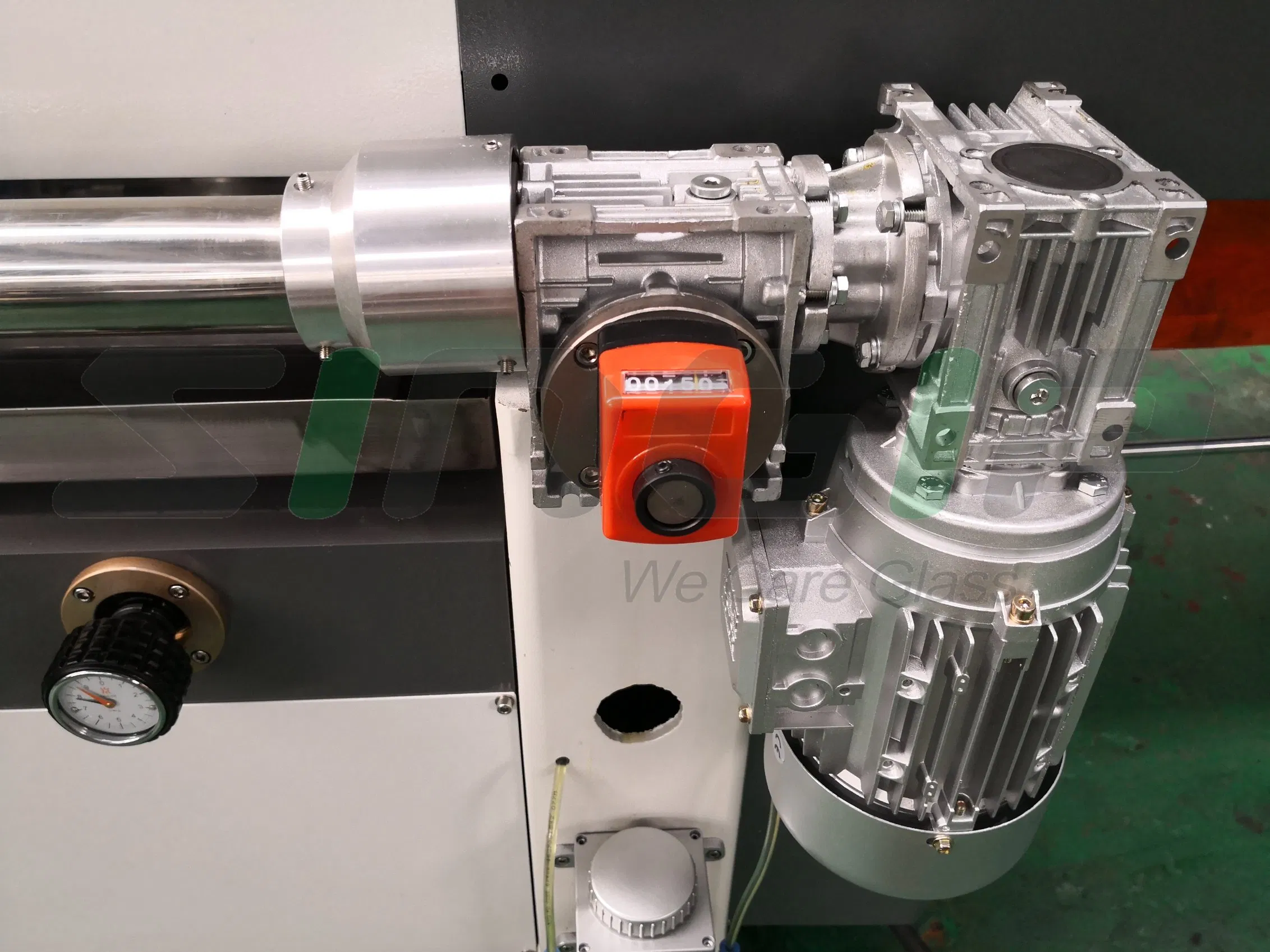 Szm9325b Glass Straight Line Edging Machine 9 Motors High Quality Machine