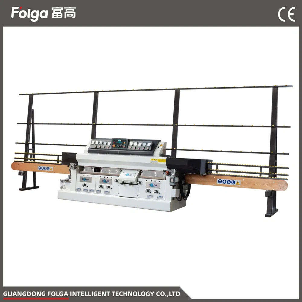 High-Efficiency Low-Maintenance Cost Glass Vertical Straight Edging Machine for Aquarium-Glass Processing