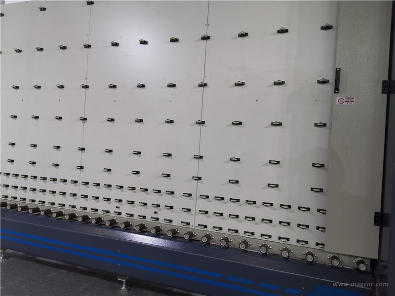 Vertical Automatic Insulating Glass Gas Filling Inside Flat Press Production Line