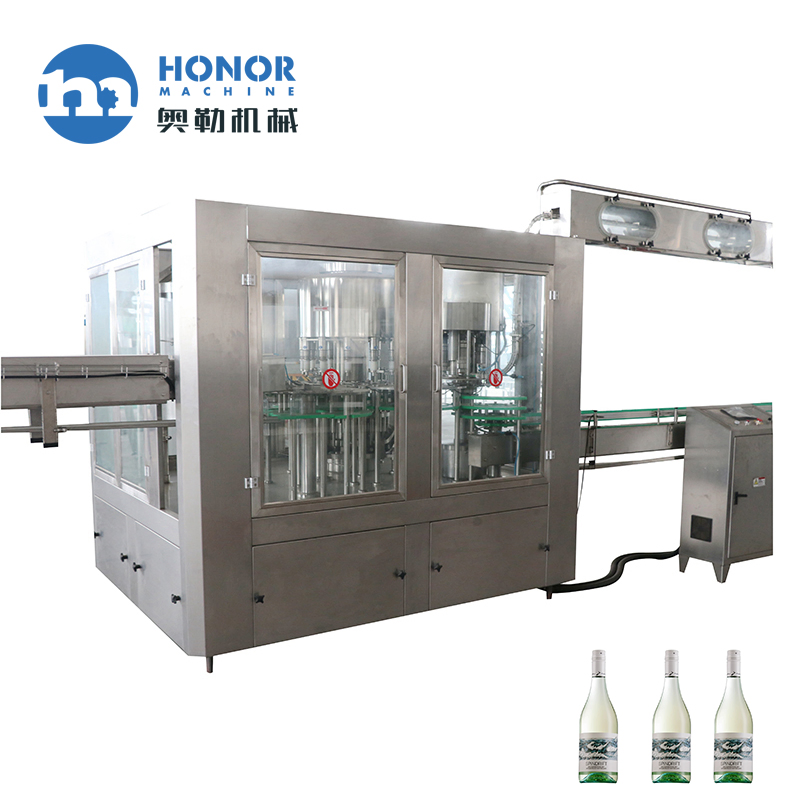 Automatic Glass Bottle Wine Champagne Sparkling Wine Production Line Champagne Filling Making Bottling Machine
