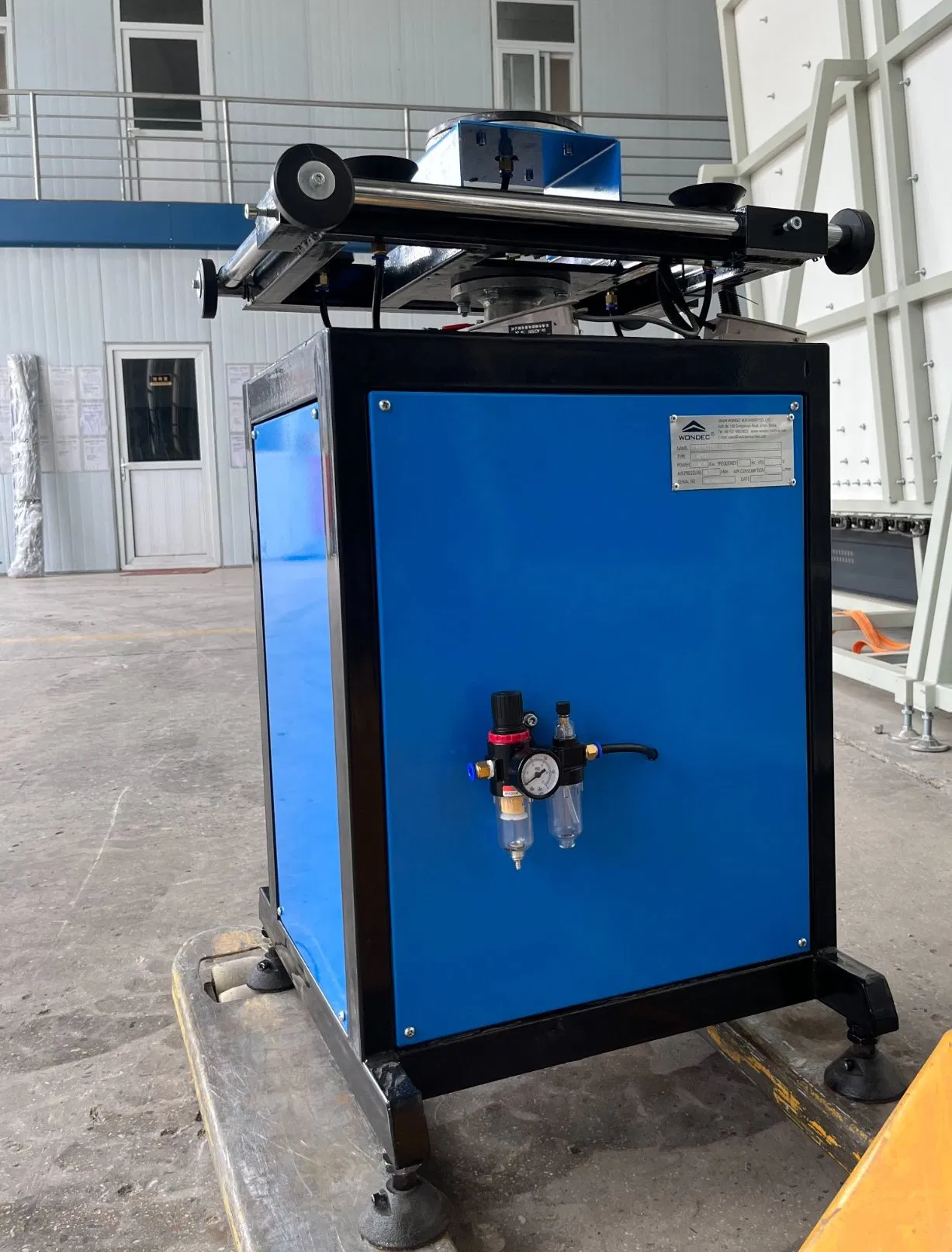 Insulating Glass Processing Production Line Double Glass Machine Rotated Sealant Spreading Table