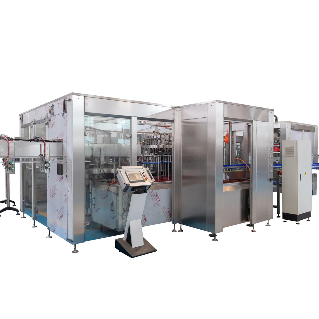 Glass Bottle Filling and Capping Machine