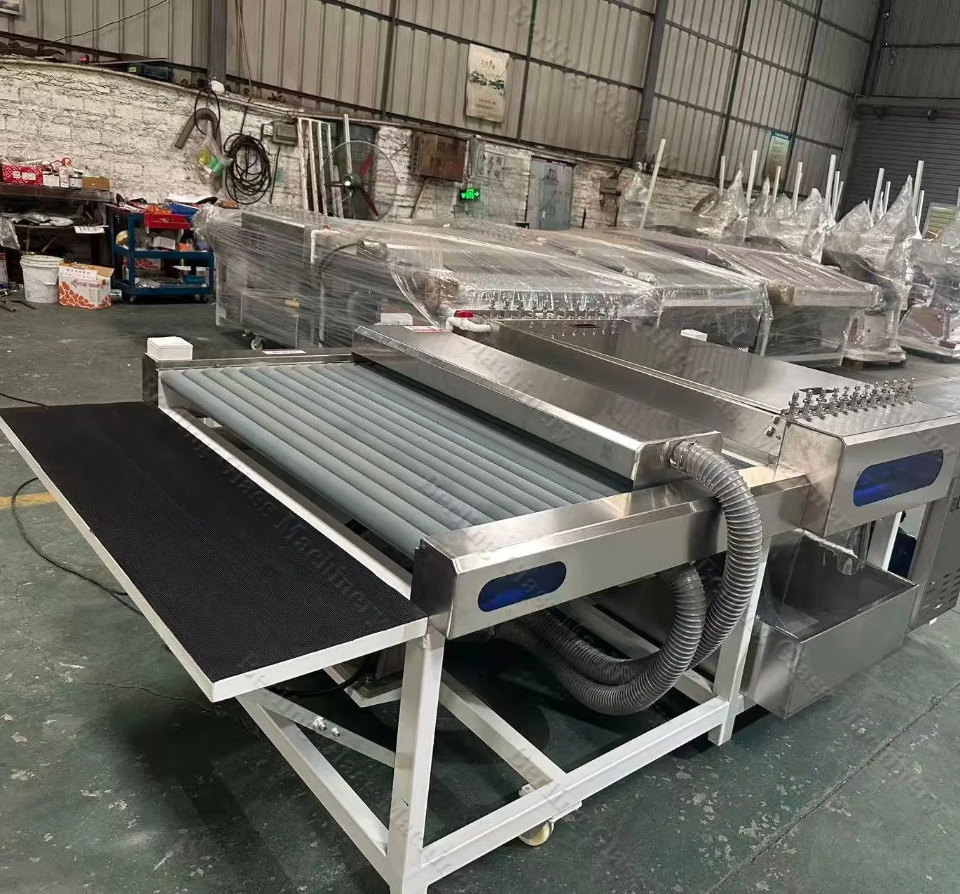 Horizontal Insulating Glass Cleaning Machine for Processing Production Laminating Line