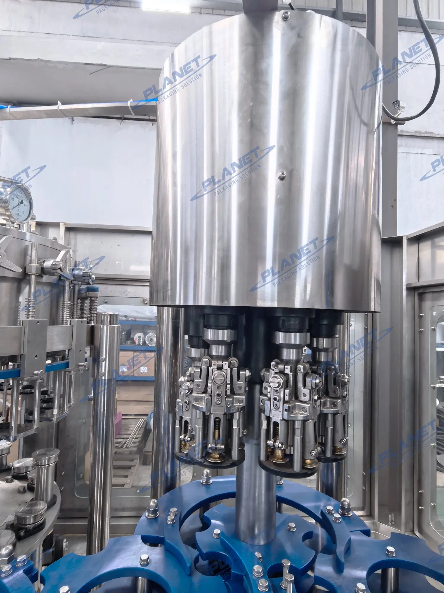 Automatic Glass Bottle Wine Alcoholic Beverage Processing Plant Equipment Carbonated Drinks Beer Sparkling Water Filling Making Bottling Production Line