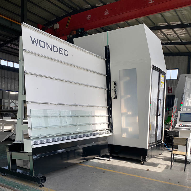High Quality Automatic Glass Hole Processing CNC Vertical Glass Drilling Milling Machine